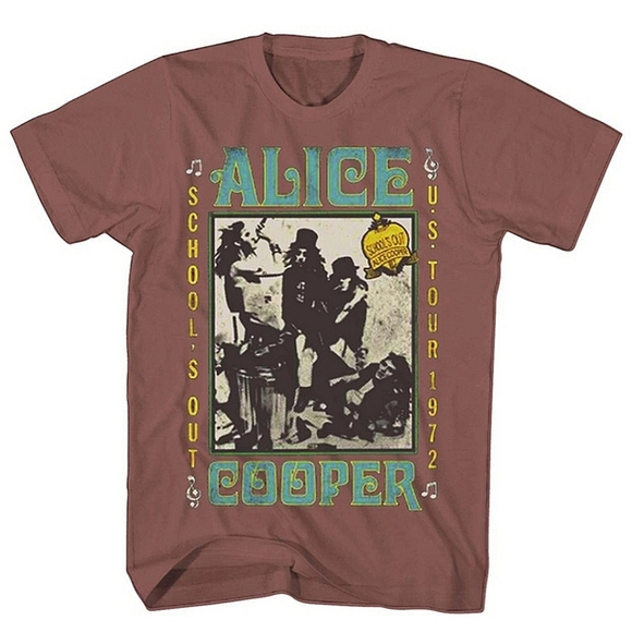 Alice Cooper Other - Alice Cooper School's Out 1972 Tour Shirt